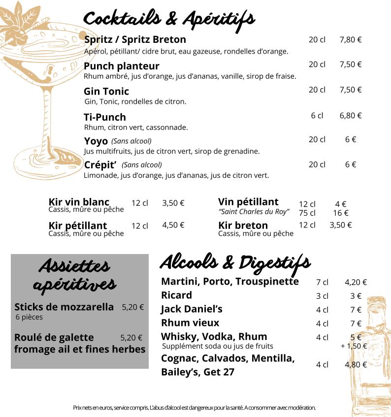 La Petite Crêperie - Menu Image 1