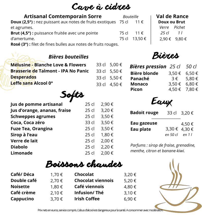 La Petite Crêperie - Menu Image 2